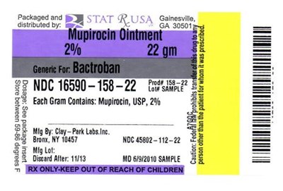 Mupirocin Oint Label Image (Mupirocin Oint Label 158)